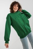 Bluza Damska Model EM-BL-617-4.41P Dark Green - Ex Moda Ex Moda Bluza Damska Model EM-BL-617-4.41P Dark Green - Ex Moda Ex Moda