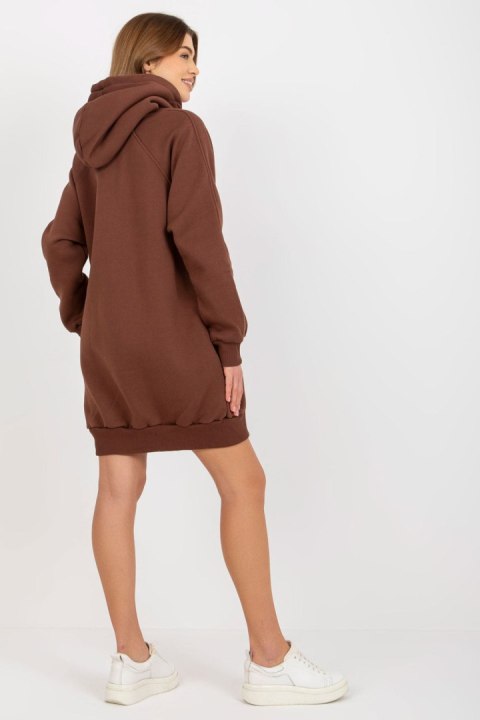 Bluza Damska Model EM-BL-695.25X Brown - Ex Moda Ex Moda Bluza Damska Model EM-BL-695.25X Brown - Ex Moda Ex Moda