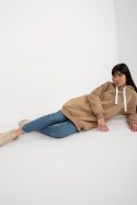 Bluza Damska Model EM-BL-695.25X Dark Beige - Ex Moda Ex Moda Bluza Damska Model EM-BL-695.25X Dark Beige - Ex Moda Ex Moda