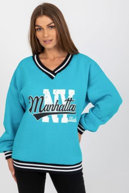 Bluza Damska Model EM-BL-754.42P Blue - Ex Moda Ex Moda