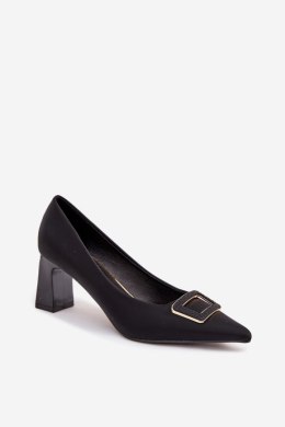 Czółenka Model Seriva 55-A30 Black - Step in style Step in style