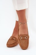 Mokasyny Model Kaydance VG251 Camel - Step in style Step in style