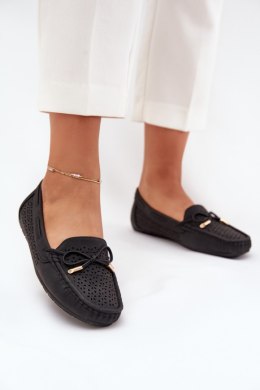 Mokasyny Model Mirisa VG250 Black - Step in style Step in style
