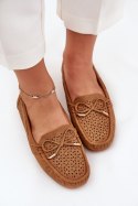 Mokasyny Model Mirisa VG250 Camel - Step in style Step in style