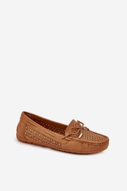 Mokasyny Model Mirisa VG250 Camel - Step in style Step in style
