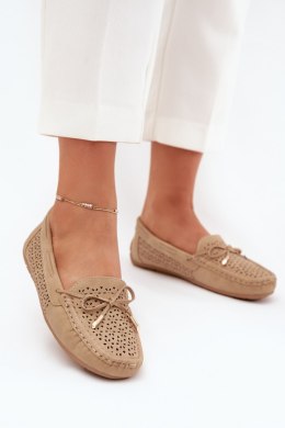 Mokasyny Model Mirisa VG250 Khaki - Step in style Step in style