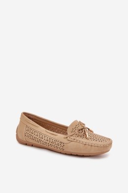 Mokasyny Model Mirisa VG250 Khaki - Step in style Step in style