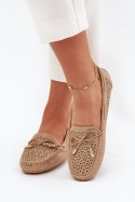 Mokasyny Model Mirisa VG250 Khaki - Step in style Step in style
