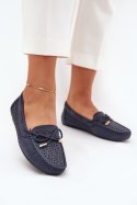 Mokasyny Model Mirisa VG250 Navy - Step in style Step in style