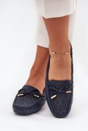 Mokasyny Model Mirisa VG250 Navy - Step in style Step in style