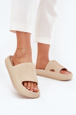 Sandał Klapki Model Ameira BG208P Beige - Step in style Step in style