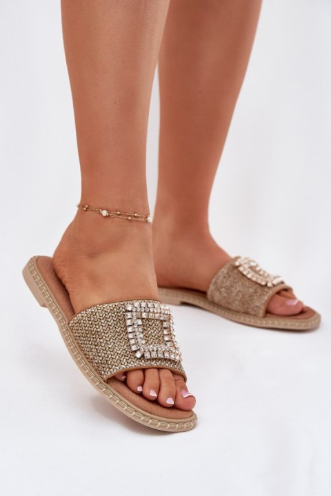 Sandał Klapki Model Artiker 56C1337 Beige - Step in style Step in style Sandał Klapki Model Artiker 56C1337 Beige - Step in style Step in style