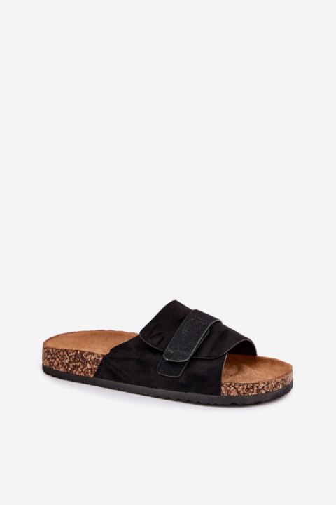 Sandał Klapki Model Baylin BJ701 Black - Step in style Step in style Sandał Klapki Model Baylin BJ701 Black - Step in style Step in style