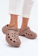 Sandał Klapki Model Big Star RR274A121 Dark Beige - Step in style Step in style