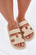 Sandał Klapki Model Dimelle 25SD97-8522 Beige - Step in style Step in style