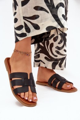 Sandał Klapki Model Mirona WD298 Black - Step in style Step in style