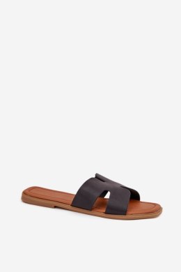 Sandał Klapki Model Salyra WD303 Black - Step in style Step in style