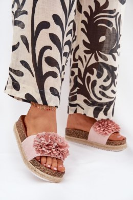 Sandał Klapki Model Tessara WD292 Pink - Step in style Step in style