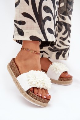 Sandał Klapki Model Tessara WD292 White - Step in style Step in style