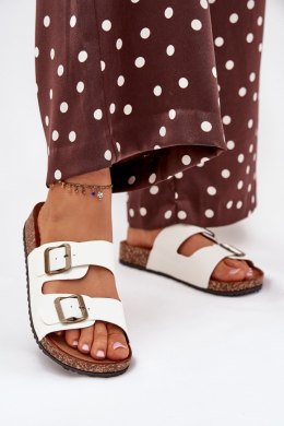 Sandał Klapki Model Vesina WD302 White - Step in style Step in style