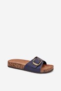 Sandał Klapki Model Vianara WD300 Navy - Step in style Step in style Sandał Klapki Model Vianara WD300 Navy - Step in style Step in style