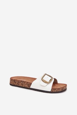 Sandał Klapki Model Vianara WD300 White - Step in style Step in style