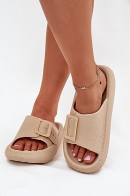 Sandał Klapki Model Vinceza 75207 Beige - Step in style Step in style