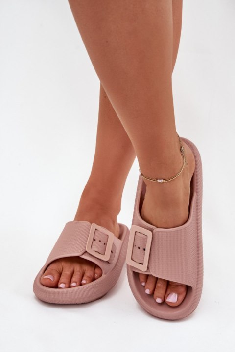 Sandał Klapki Model Vinceza 75207 Dirty Pink - Step in style Step in style Sandał Klapki Model Vinceza 75207 Dirty Pink - Step in style Step in style