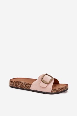 Sandał Klapki Model Zavira WD299 Pink - Step in style Step in style