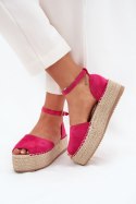 Sandały Model Selise VG287 Fuksja - Step in style Step in style