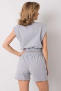 Spodnie Komplet Model HG-KMPL-5447.14X Grey - Rue Paris Rue Paris Spodnie Komplet Model HG-KMPL-5447.14X Grey - Rue Paris Rue Paris
