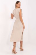 Sukienka Model DHJ-SK-21309.96 Beige - Italy Moda Italy Moda Sukienka Model DHJ-SK-21309.96 Beige - Italy Moda Italy Moda