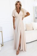 Sukienka Model Jennifer 581-6 Beige - Numoco Numoco