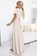 Sukienka Model Jennifer 581-6 Beige - Numoco Numoco