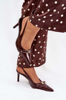 Szpilki Model Vivae P-1457 Czekolada - Step in style Step in style