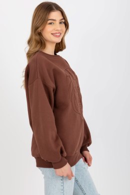 Bluza Damska Model EM-BL-617-4.41P Brown - Ex Moda Ex Moda