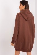 Bluza Damska Model EM-BL-704.99P Brown - Ex Moda Ex Moda Bluza Damska Model EM-BL-704.99P Brown - Ex Moda Ex Moda