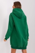 Bluza Damska Model EM-BL-704.99P Dark Green - Ex Moda Ex Moda Bluza Damska Model EM-BL-704.99P Dark Green - Ex Moda Ex Moda