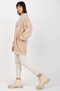 Bluza Damska Model EM-BL-U719.82P Beige - Ex Moda Ex Moda Bluza Damska Model EM-BL-U719.82P Beige - Ex Moda Ex Moda
