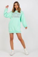 Bluza Damska Model EM-BL-U719.82P Mint - Ex Moda Ex Moda Bluza Damska Model EM-BL-U719.82P Mint - Ex Moda Ex Moda