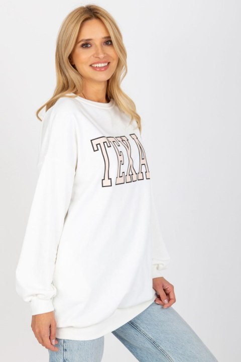 Bluza Damska Model EM-BL-U719.82P White/Pink - Ex Moda Ex Moda Bluza Damska Model EM-BL-U719.82P White/Pink - Ex Moda Ex Moda