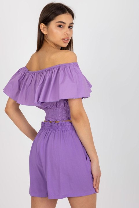 Bluzka Model LK-TP-508609.37 Violet - Lakerta Lakerta Bluzka Model LK-TP-508609.37 Violet - Lakerta Lakerta