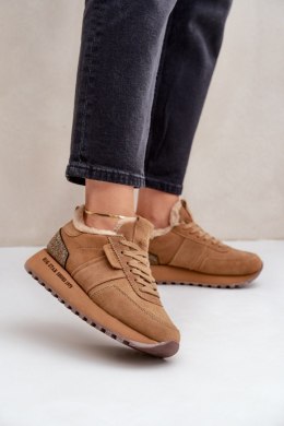 Buty Sportowe Model Big Star OO274578 Hi-Poly System Camel - Step in style Step in style