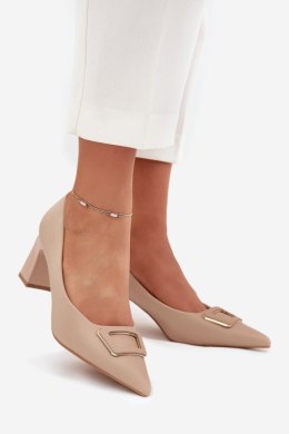 Czółenka Model Seriva 55-A30 Nude - Step in style Step in style
