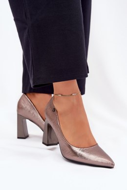 Czółenka Model Vinceza 62252 Grafit - Step in style Step in style