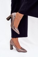 Czółenka Model Vinceza 62252 Grafit - Step in style Step in style