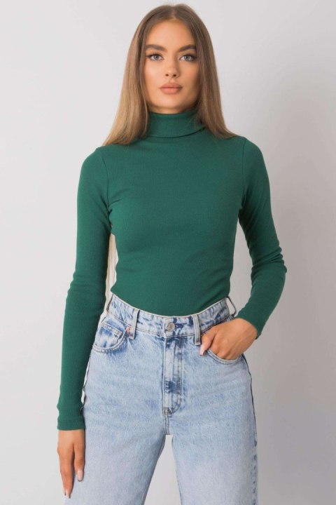 Golf Damski Model RV-BZ-7182.01P Dark Green - Rue Paris Rue Paris Golf Damski Model RV-BZ-7182.01P Dark Green - Rue Paris Rue Paris