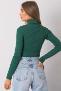 Golf Damski Model RV-BZ-7182.01P Dark Green - Rue Paris Rue Paris Golf Damski Model RV-BZ-7182.01P Dark Green - Rue Paris Rue Paris