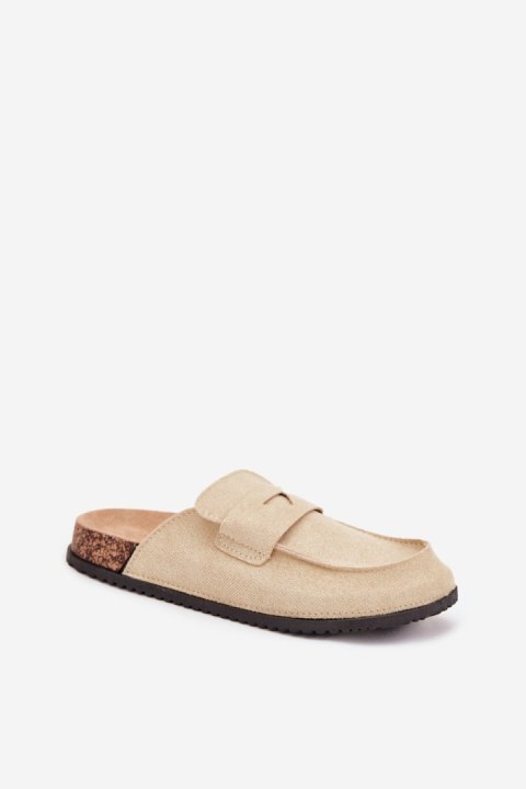 Sandał Klapki Model Nivalia 98-186 Beige - Step in style Step in style Sandał Klapki Model Nivalia 98-186 Beige - Step in style Step in style