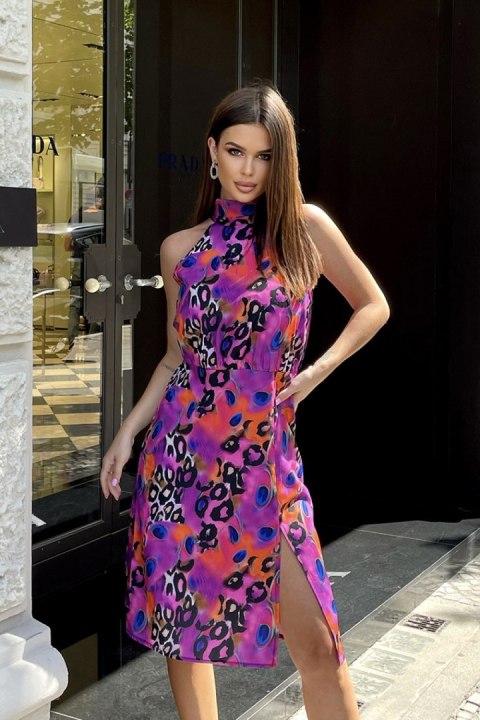 Sukienka Model 261-07 Multicolor - Bicotone Bicotone